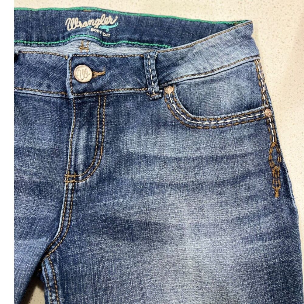Wrangler Retro Sadie Jeans – Size 9/10 x 36 - Picture 6 of 11